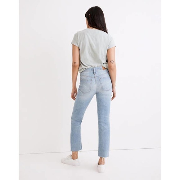 Madewell Coney Wash The Petite Perfect Vintage Jean Destroyed Edition NWOT - Picture 3 of 12